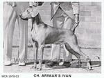 TR. CH. arimar's Ivan