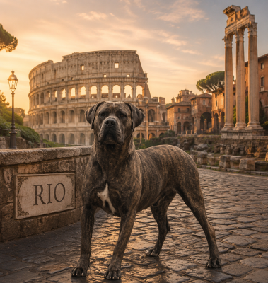 Étalon Cane Corso - Rio Du Clos des Trois Rivières
