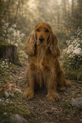 Étalon Cocker Spaniel Anglais - Rose lady kenna Du Clos De L'Ecotay