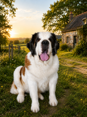 Étalon Chien du Saint-Bernard - Pink vom malinvern