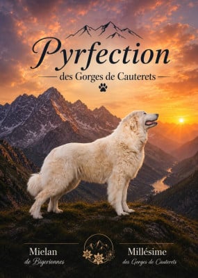 Étalon Chien de Montagne des Pyrenees - Pyrfection Des Gorges De Cauterets