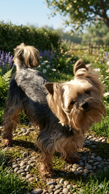 Étalon Yorkshire Terrier - Un petit prince des Bruyères de Line