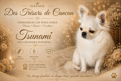 Étalon Chihuahua - Tsunami des légendes d'Athena
