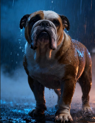 Étalon Bulldog Anglais - Unicorne si-belle De la Cour des Molosses