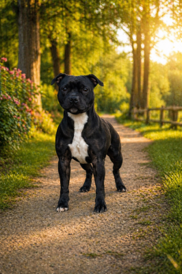 Étalon Staffordshire Bull Terrier - Una linda niñeta Alito’s