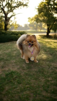 Étalon Spitz allemand - Twiny du royaume des bouts de chou