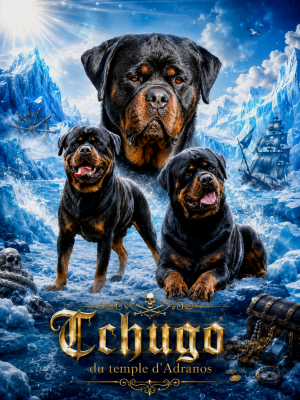 Étalon Rottweiler - Tchugo Du Temple D'Adranos