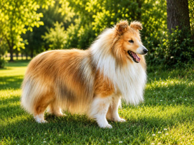 Étalon Shetland Sheepdog - Rockstar cole de La Lune De Feu