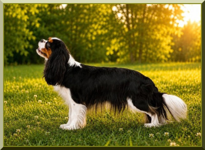 Étalon Cavalier King Charles Spaniel - Violette verdy de Luline