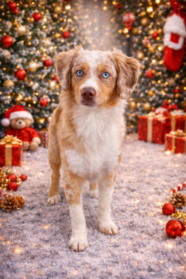 Étalon Berger Américain Miniature - American city Des Champs De Moleghem