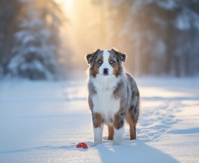 Étalon Berger Américain Miniature - Atlanta du domaine de nelson