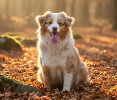 Étalon Berger Américain Miniature - Toundra Des sources sacrees