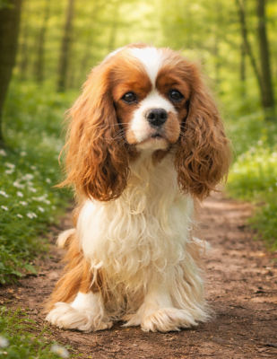 Étalon Cavalier King Charles Spaniel - Thalia du domaine du grand saule