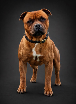 Étalon Staffordshire Bull Terrier - CH. Toretto De La Furia Roja
