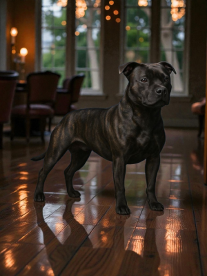 Étalon Staffordshire Bull Terrier - Uranus De La Terre Des Bulls