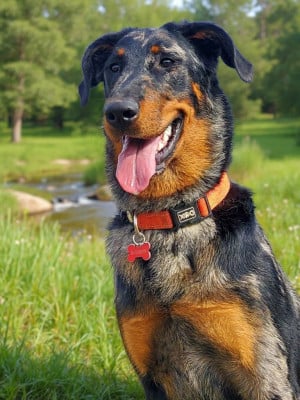 Étalon Berger de Beauce - Vip princesse violette des fontaines de l'eau salée