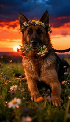 Étalon Berger Allemand - Du Marais Des Loups De Givre Tara des cascades de lusy