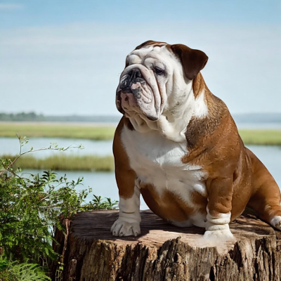 Étalon Bulldog Anglais - Violette Du clos sara