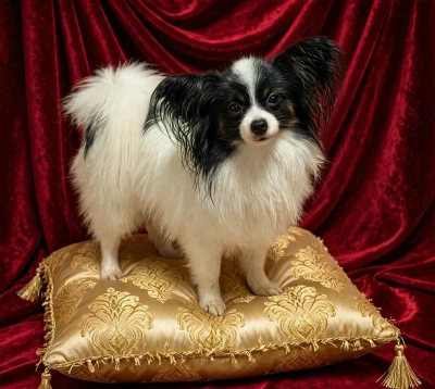 Étalon Epagneul nain Continental (Papillon) - Ulys Des Iles De La Caraïbe