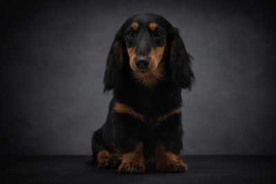 Étalon Teckel poil long - Diamondskane Annette