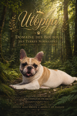 Étalon Bouledogue français - Utopya Domaine Des Boubous Des Terres Normandes