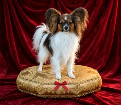 Étalon Epagneul nain Continental (Papillon) - Versailles-shiva De La Combe De L'Eau