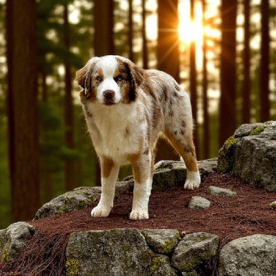 Étalon Berger Américain Miniature - Aspen Des Plaines De Barbizon