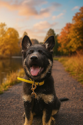 Étalon Berger Allemand - Audace légendaire De La Clique Des Lous'tics