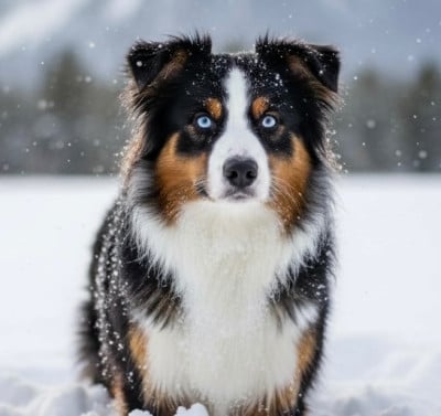 Étalon Berger Américain Miniature - Vuitton Des Plaines De Barbizon