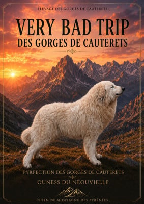 Étalon Chien de Montagne des Pyrenees - Very bad trip Des Gorges De Cauterets