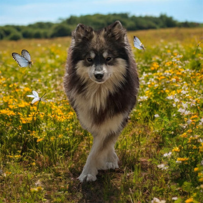 Étalon Chien finnois de Laponie - Ulhanne des Collines de Sagne