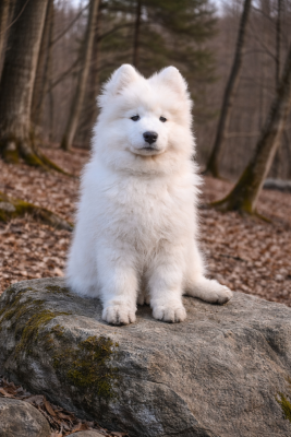Étalon Samoyède - Albus Aspen Tweed Lenissei
