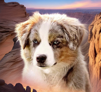 Étalon Berger Américain Miniature - (arya) sarah mini of musimaciay