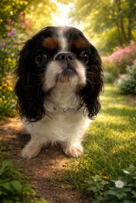 Étalon King Charles Spaniel - TYPHANIE- BELLE- DE -TOKYO Des Rochers D'agerna