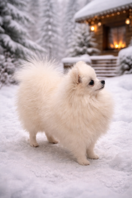 Étalon Spitz allemand - Ulinne Alferana (Sans Affixe)