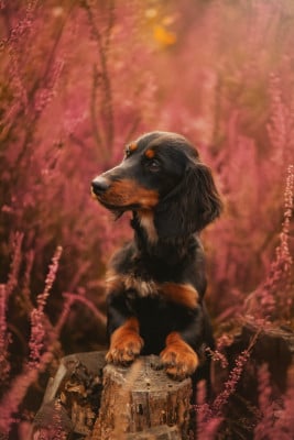 Étalon Teckel poil long - VIBES BROOK Di Casa Borgo