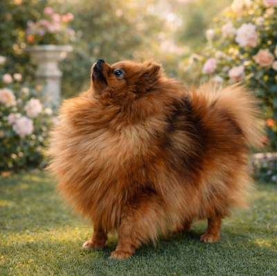 Étalon Spitz allemand - Plush Love unka