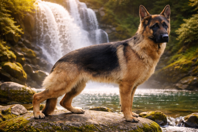 Étalon Berger Allemand - Vaiana des cascades de lusy