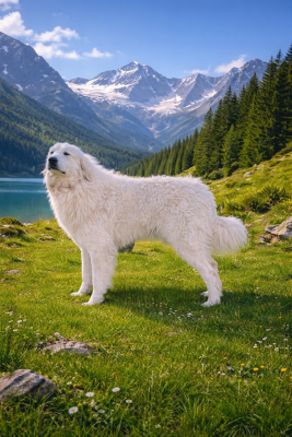 Étalon Chien de Montagne des Pyrenees - Vren du Val de Pyrène
