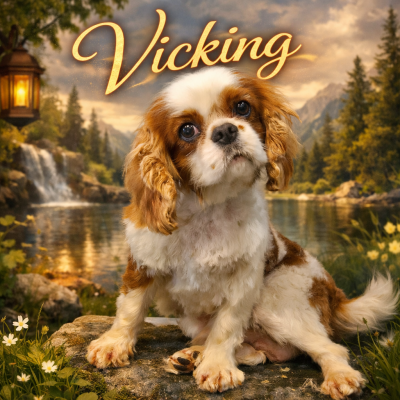 Étalon Cavalier King Charles Spaniel - Vicking de la plaine du Jaelma