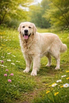 Étalon Golden Retriever - THEIA de la belle lady