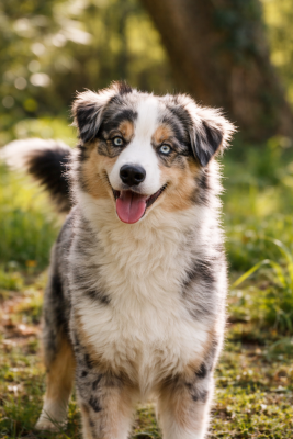 Étalon Berger Américain Miniature - Aussau Du Domaine Du Moulin D'Aure