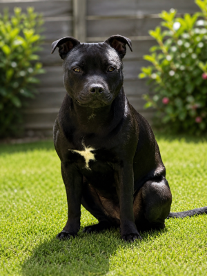 Étalon Staffordshire Bull Terrier - Amara Liberty d Oriane De La Vallée Des Farfadets