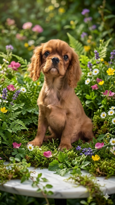 Étalon Cavalier King Charles Spaniel - ALTHEA Du Domaine De La Pruneraie