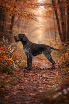 Étalon Chien d'arrêt allemand à poil dur - Varka Vom Hundegelaut (Sans Affixe)