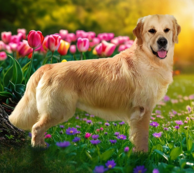 Étalon Golden Retriever - Victoire Du Clos Des Trois Charmes