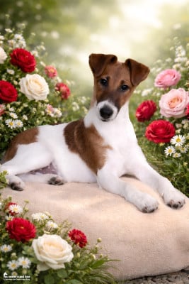 Étalon Fox Terrier Poil lisse - Amour-de-Fox Du castel des pres