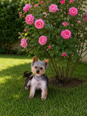 Étalon Yorkshire Terrier - Aymie de terre basse