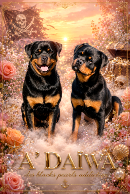 Étalon Rottweiler - A'Daiwa Des Blacks Pearls Addiction