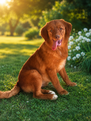 Étalon Retriever de la Nouvelle-Ecosse - Aribo De La Légende De Gafy
